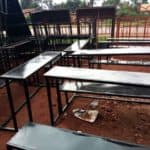 Photos about the desks and tables.