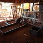 Photos about the desks and tables.