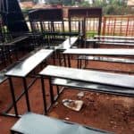 Photos about the desks and tables.