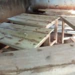 Photos about the desks and tables.